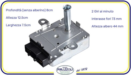 Motorino girarrosto spiedo - motorino, 6w